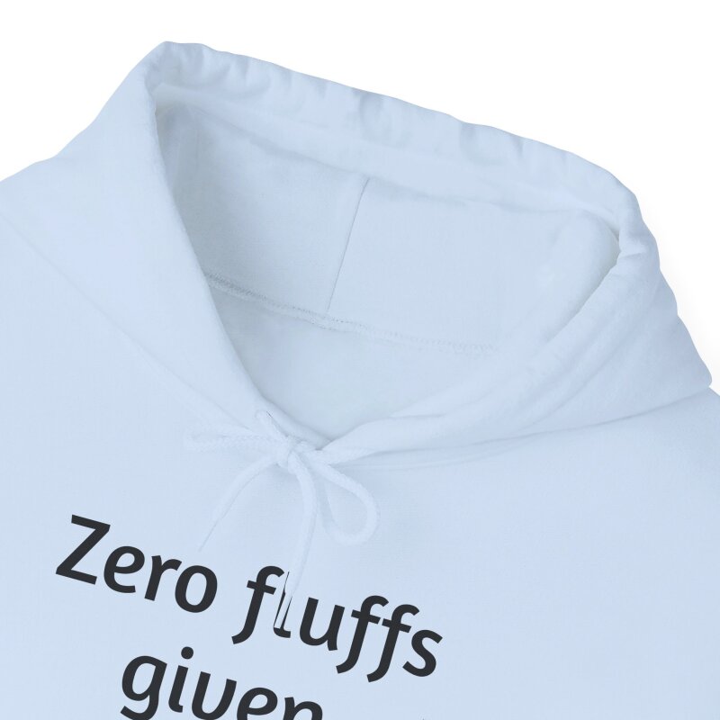 Zero fluffs given - Unisex Hoodie - Image 58