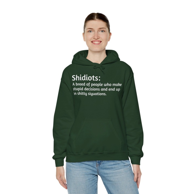 Shidiots - Unisex Hoodie - Image 35