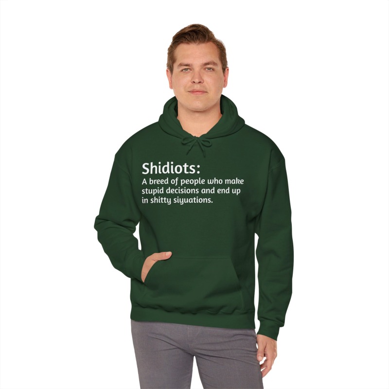 Shidiots - Unisex Hoodie - Image 27