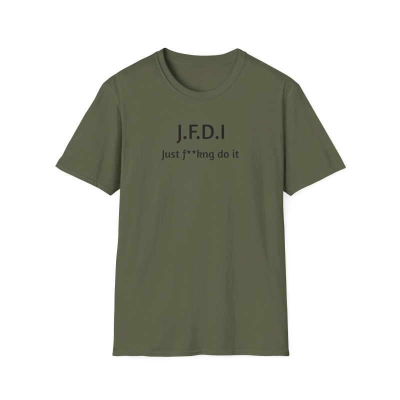 J.F.D.I - Unisex Softstyle T-Shirt - Image 50