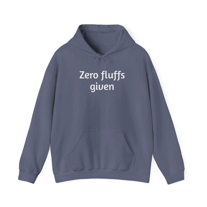 Zero fluffs given - Unisex Hoodie - Image 2