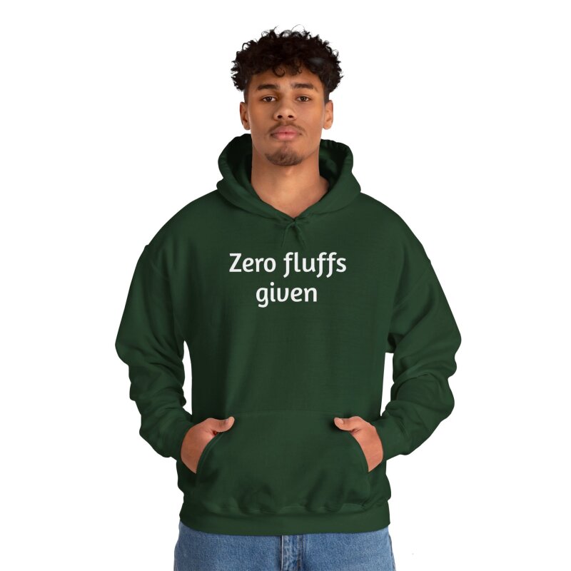 Zero fluffs given - Unisex Hoodie - Image 47