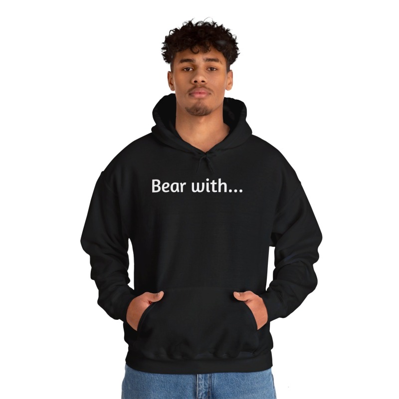 Bear with - Unisex Hoodie - Image 20