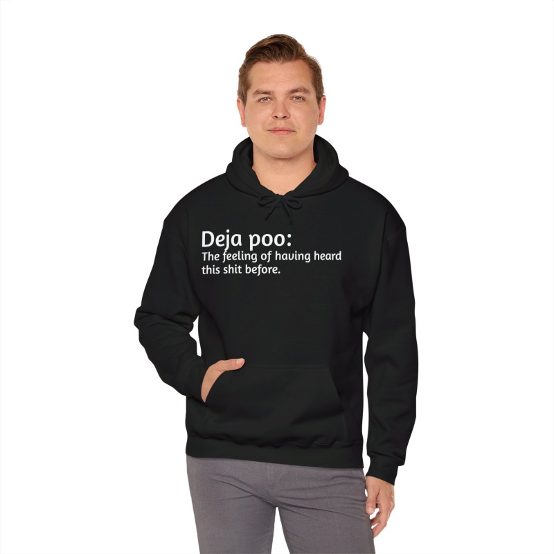 Deja poo - Unisex Hoodie - Image 14