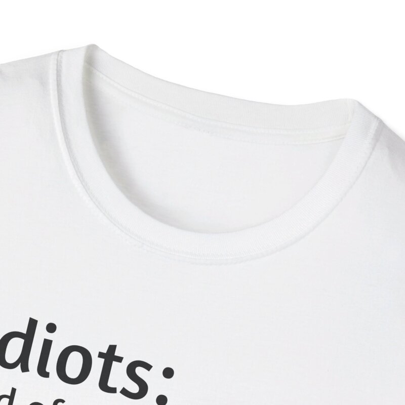 Shidiots - Unisex Softstyle T-Shirt - Image 16