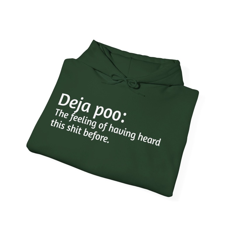 Deja poo - Unisex Hoodie - Image 44