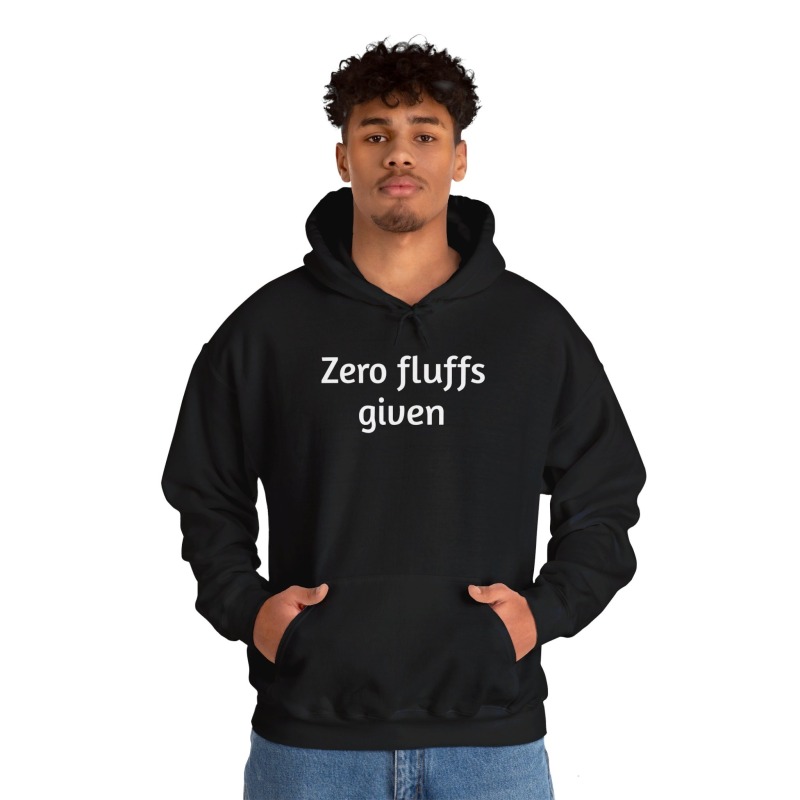 Zero fluffs given - Unisex Hoodie - Image 21