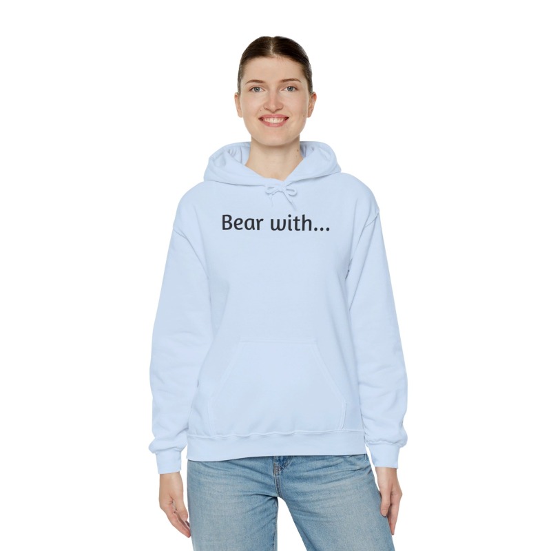 Bear with - Unisex Hoodie - Image 60