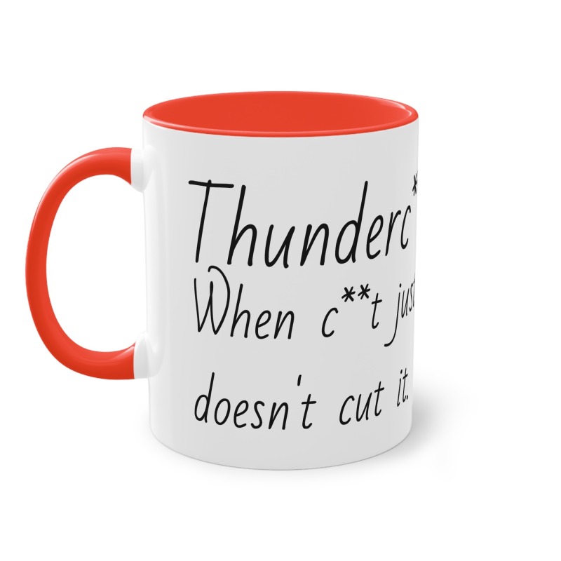 Thunderc**t -  Coffee Mug, 11oz - Image 16