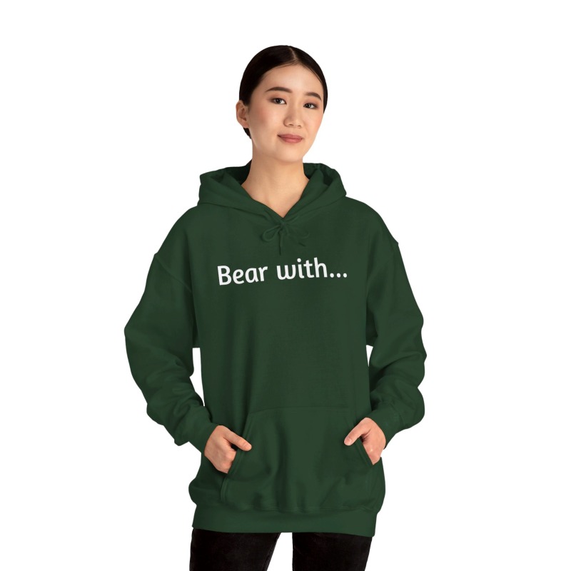 Bear with - Unisex Hoodie - Image 40