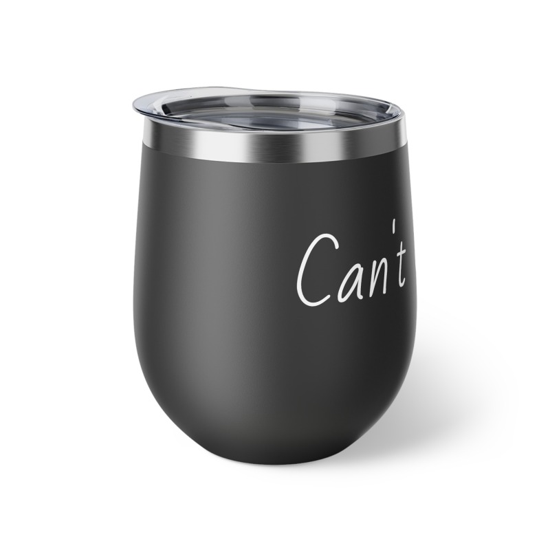 Can't be arsed - Copper Vacuum Insulated Cup, 12oz - Image 2