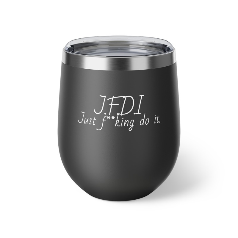 J.F.D.I - Copper Vacuum Insulated Cup, 12oz - Image 8