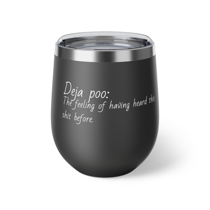 Deja poo - Copper Vacuum Insulated Cup, 12oz - Image 8