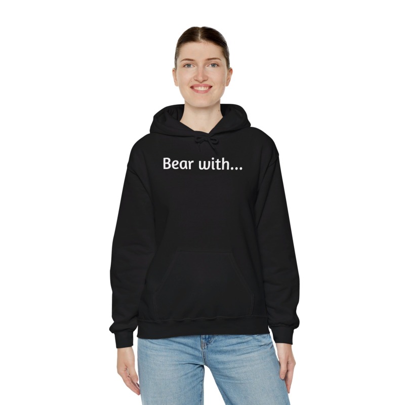 Bear with - Unisex Hoodie - Image 21