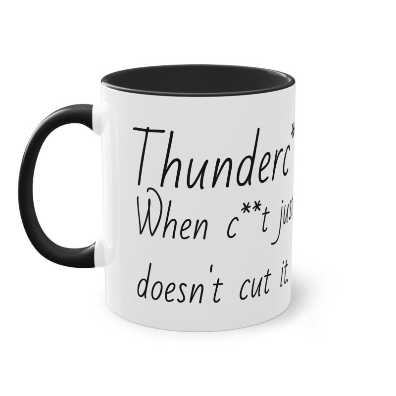 Thunderc**t -  Coffee Mug, 11oz - Image 4