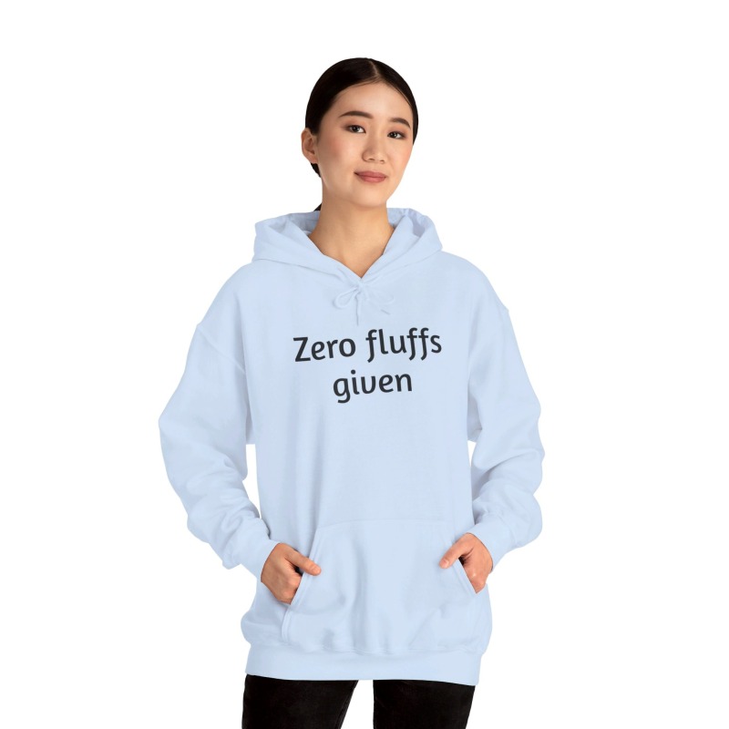 Zero fluffs given - Unisex Hoodie - Image 59