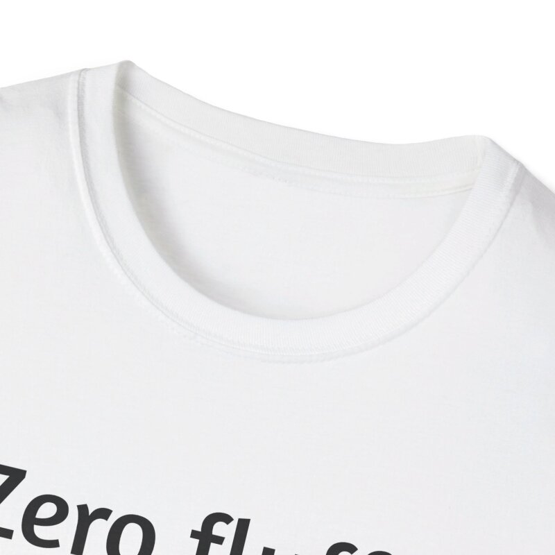 Zero fluffs given - Unisex Softstyle T-Shirt - Image 16