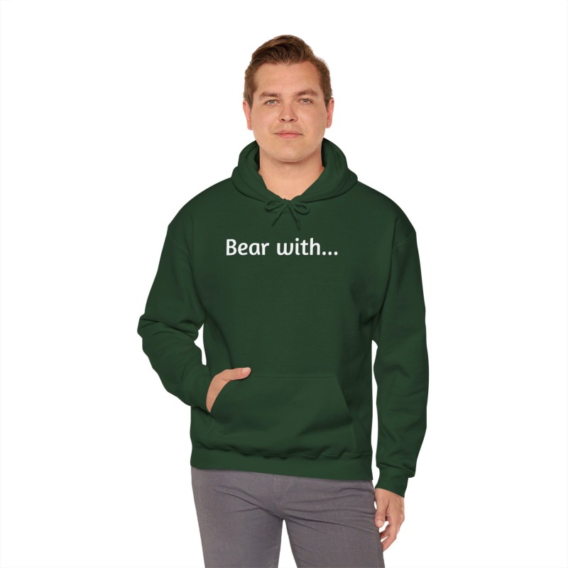 Bear with - Unisex Hoodie - Image 48