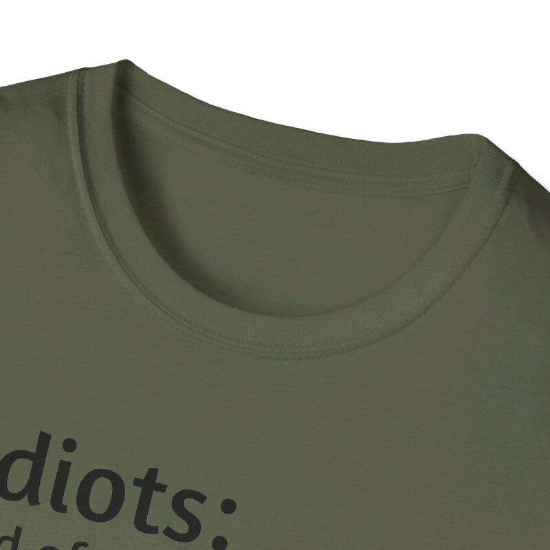 Shidiots - Unisex Softstyle T-Shirt - Image 52