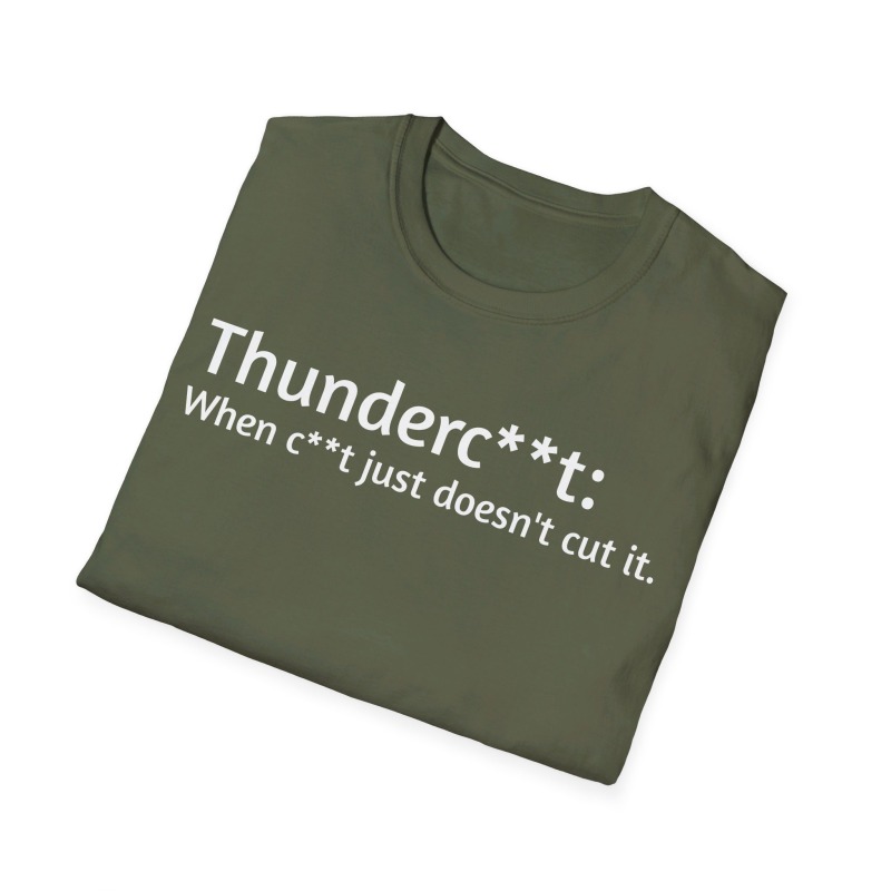 Thunderc**t - Unisex Softstyle T-Shirt - Image 41